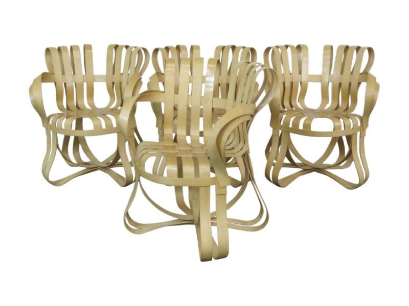 FRANK GHERY ARM CHAIRS
