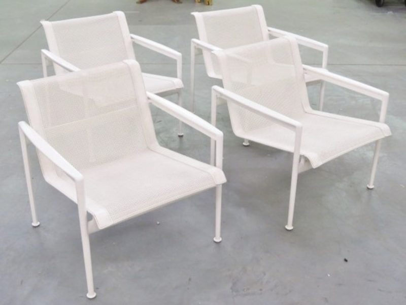 4 Richard Schultz for Knoll Patio Chairs